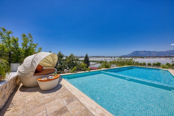 Villa Belmonto | Patara'da 4 Süit Odalı Korunaklı Lüks Villa