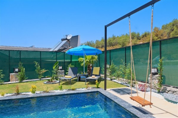 Villa Bosco Uno | Fethiye Çalış Kiralık Jakuzili Villa