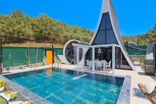 Villa Bosco Uno | Fethiye Çalış Kiralık Jakuzili Villa