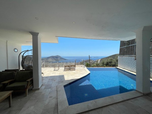 Villa Hümayun 3 | Kalkan Akbel'de Jakuzili & Korunaklı Balayı Villası