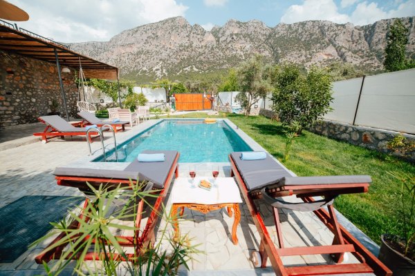 Villa Saklı | Fethiye Seydikemer Doğa Manzaralı Villa