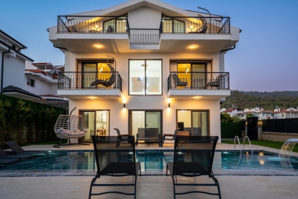 Villa Seçil | Fethiye'de Özel Havuzlu, Yeni Lüks Villa