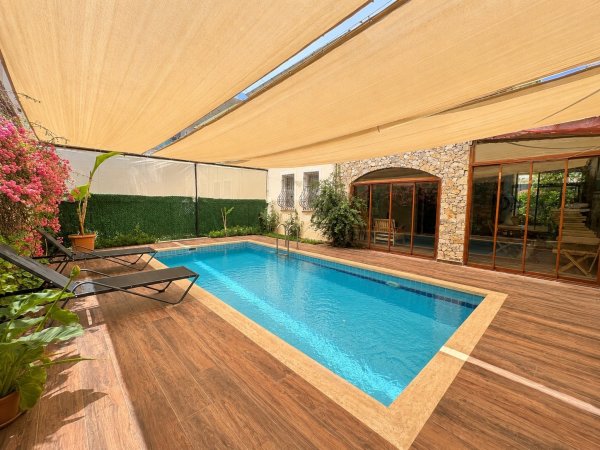 Villa Selvi | Fethiye Deliktaş'ta Korunaklı & Jakuzili 3+1 Villa