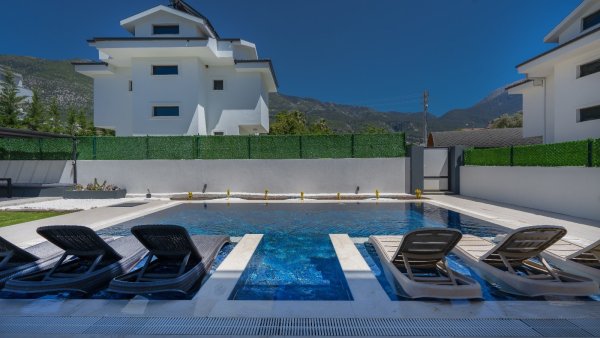Villa Tahancı 4 | Fethiye Ovacık'ta Jakuzili & 3 Odalı Tatil Villası