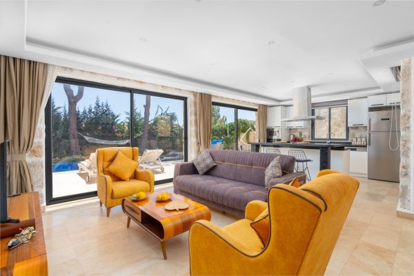Villa Zerrin 1 | Kalkan’da Muhafazakar Havuzlu Lüks Villa