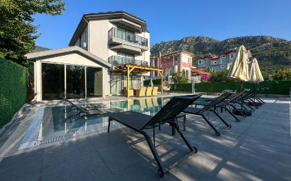 Villa Divine | Ovacık'ta 5 Süit Odalı Çifte Jakuzili Lüks Villa