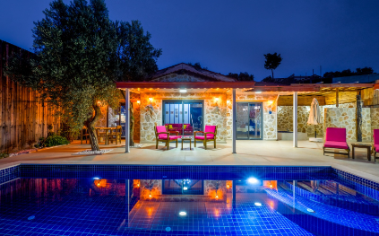 Villa Dream 2 | Kalkan Üzümlü'de Deniz Manzaralı & Korunaklı Balayı Villası