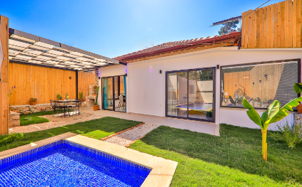 Villa Fresia Aras | Kalkan Patara Jakuzili Balayı Villası