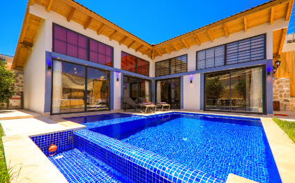 Villa Fresia Gökçe | Patara'da Jakuzili Balayı Villası