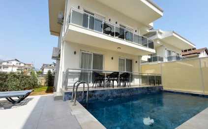 Villa Goven 2 | Fethiye Merkeze Yakın Havuzlu ve Jakuzili Villa
