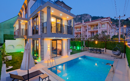 Villa Meltem | Fethiye Merkezde Jakuzili Tatil Villası
