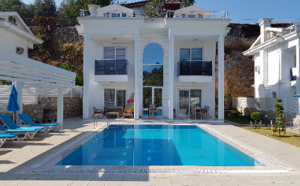 Villa Usan | Fethiye Ovacık’ta Manzaralı Lüks Tatil Villası