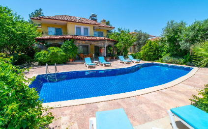 Villa Vivante | Fethiye Hisarönü'nde 11 Metre Havuzlu Lüks Villa